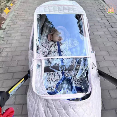 Chanceliere bebe imperméable rose sommeil paisible