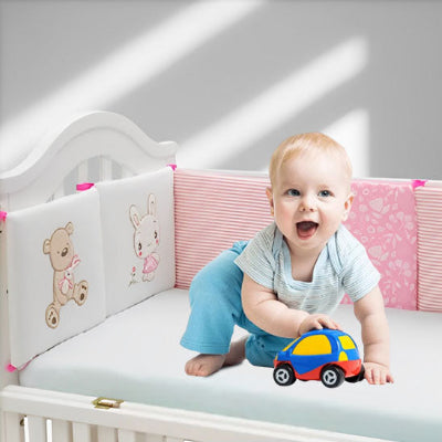 Tour de lit pour bebe jouer voiture