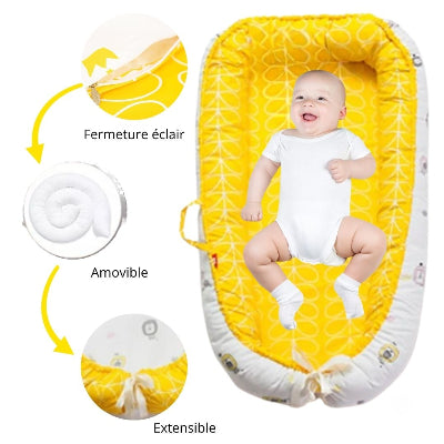 cocon pour bebe jaune d'œuf spécifications