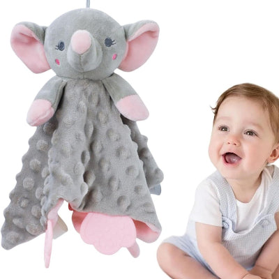 doudou bebe éléphant câlin compagnon sécuritaire