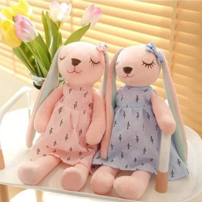 doudou bébé fille poupée lapinou décoration