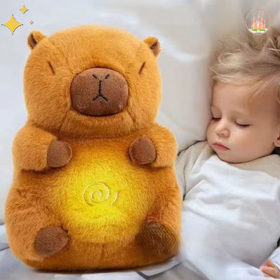 peluche bruit blanc capybara brun sommeil confortable