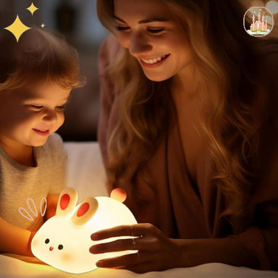veilleuse bébé petit lapin doux
