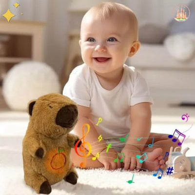 peluche bruit blanc capybara bébé rieur