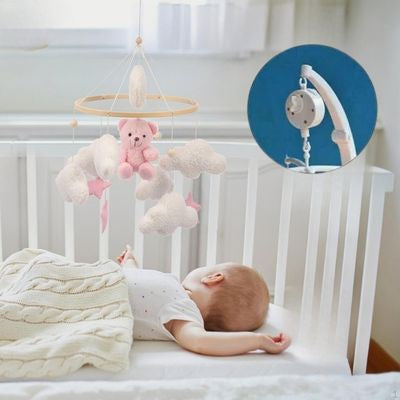 Boîte à musique pour mobile lit bébé apaise le sommeil