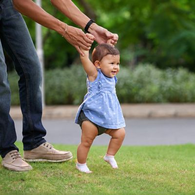 CHAUSSETTE BEBE Lot 6 paires antidérapantes en coton marcher à l'extérieur