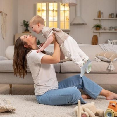 CHAUSSETTE BEBE Lot 6 paires antidérapantes en coton pour intérieur