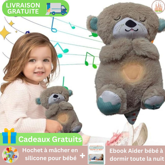 Veilleuse bébé loutre peluche | BabyOtter™