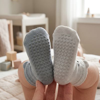 Chaussette pour bebe - Respirantes et Antidérapantes garçons