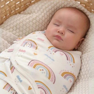 Gigoteuse d’emmaillotage rainbows sommeil