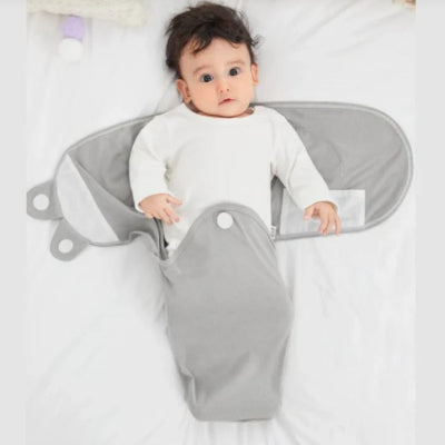 Gigoteuse emmaillotage Gray velcros sécuritaires