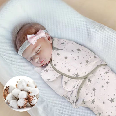 Gigoteuse emmaillotage Stars tissu doux