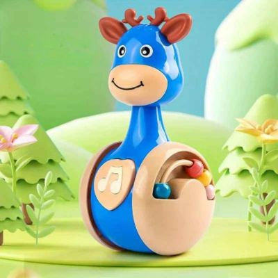 Jouet éveils bebe Goblet coulissant Roly bleu