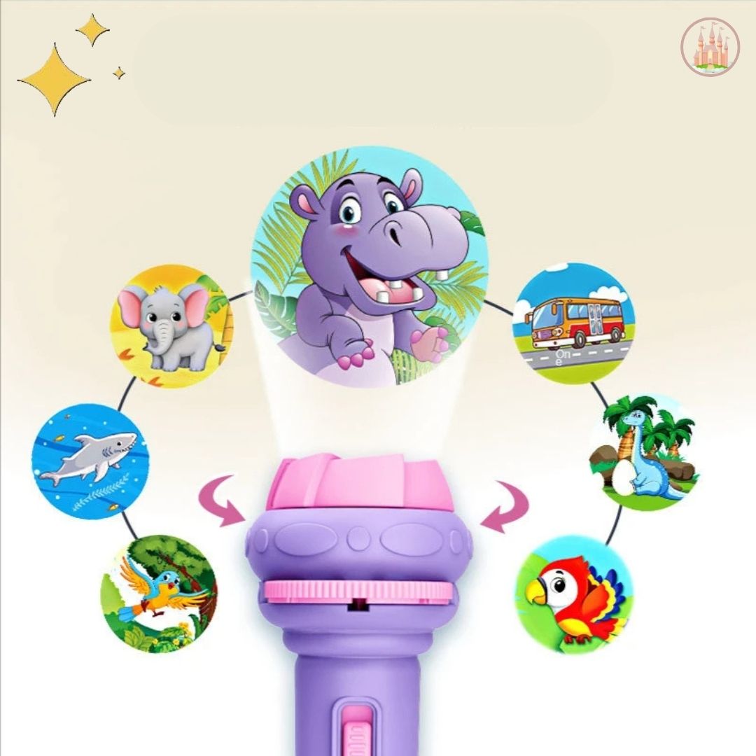 Lampe torche de dessin animé pour bébé | LittleLight™