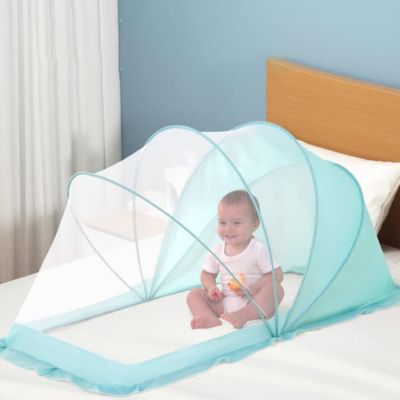 Lit moustiquaire bébé avec structure pop-up