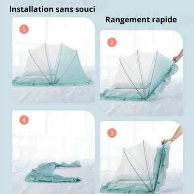Lit moustiquaire bébé pliable spécifications
