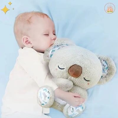 Peluche bruit blanc koala avec musique apaisante pour sommeil