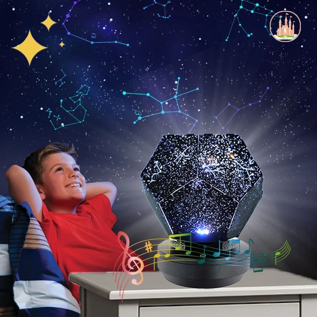 Projecteur ciel étoilé veilleuse enfant | CosmicGlow™