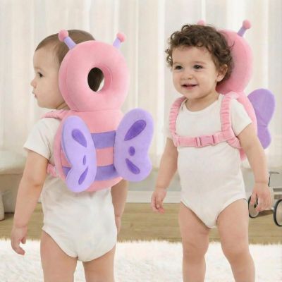 Protecteur de tête bébé Coussin anti-choc Papillon 0-3 ans