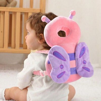 Protecteur de tête bébé Coussin anti-choc avec bébé assis