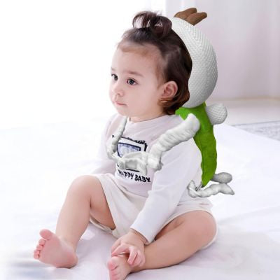 Protège-tête bébé réglable Sac à dos Tortue bébé assis