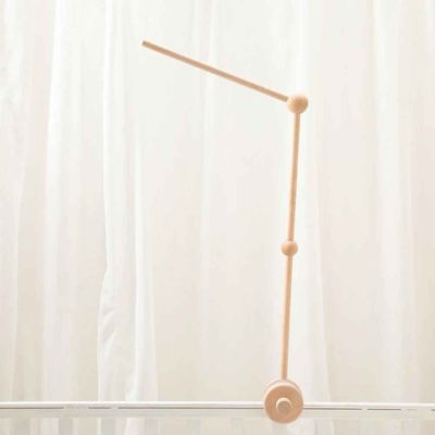 Support bois mobile lit de bébé bois de hêtre