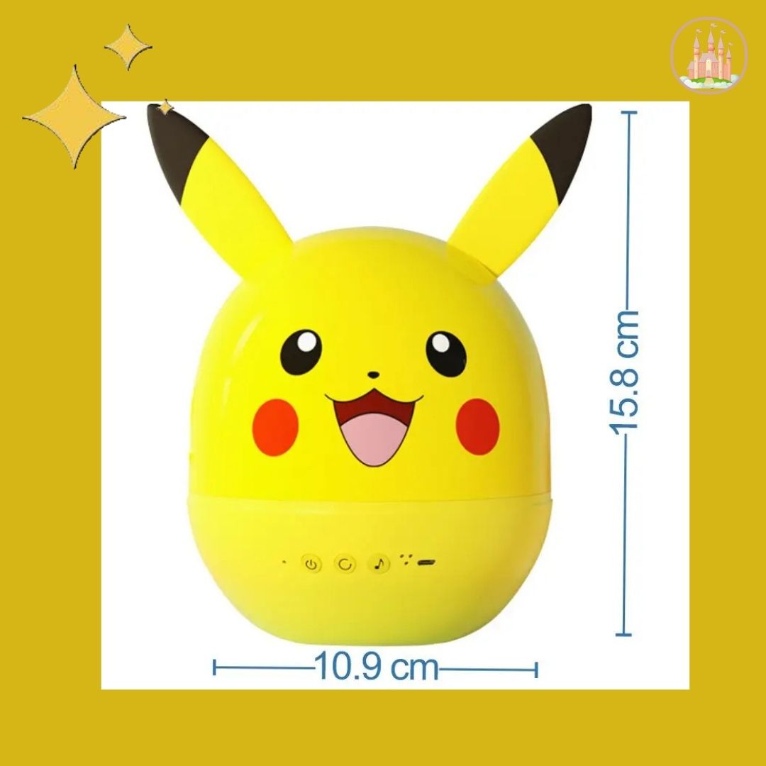 Veilleuse musicale à projection Pokémon ciel étoilé Pikachu | GlowBuddy™