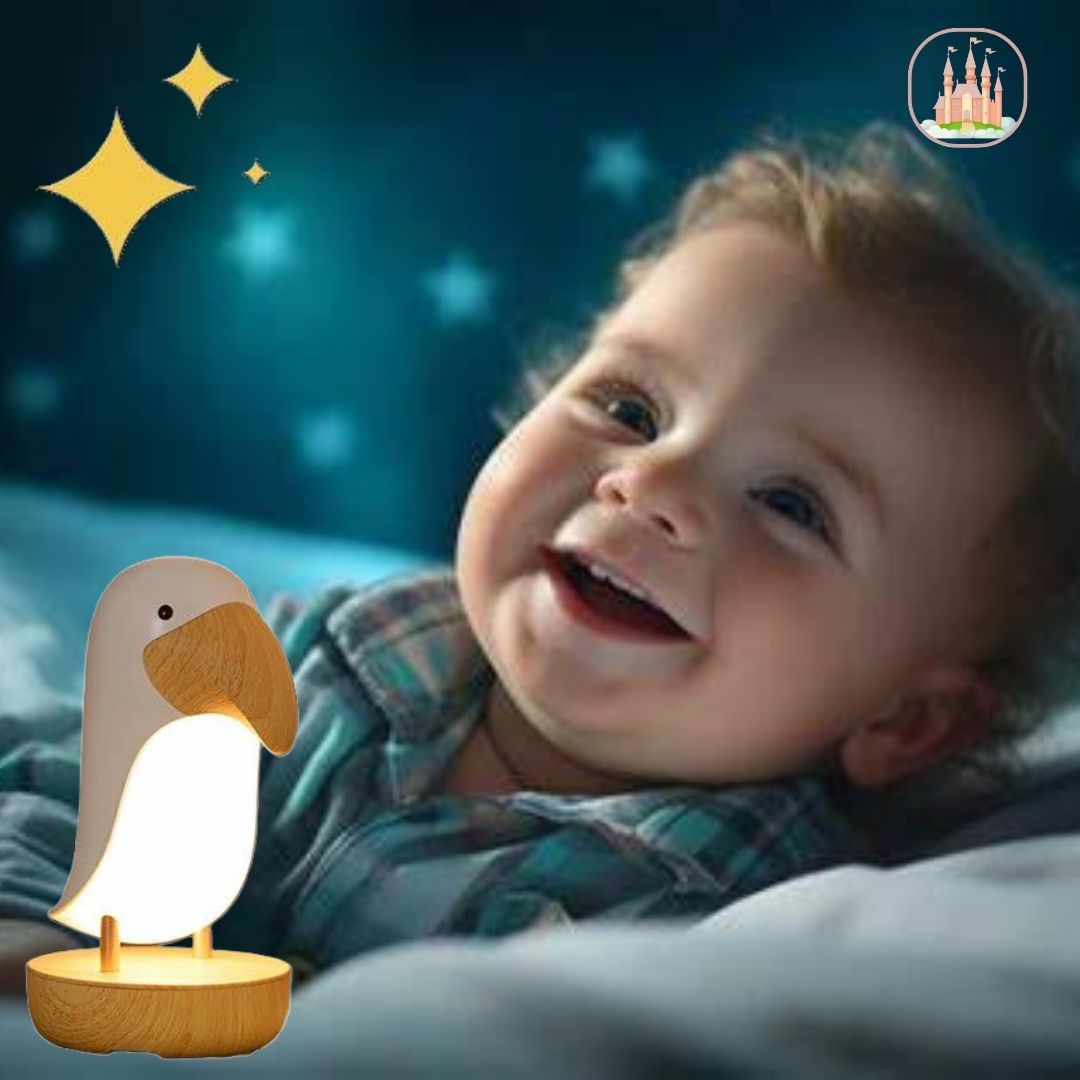 Veilleuse pingouin avec modèle haut-parleur | GlowPenguin™