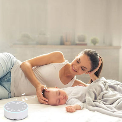 Veilleuse bruit blanc Berceuse lumineuse bébé endormi