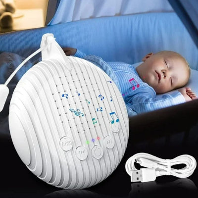 Veilleuse bruit blanc rêves musique compact et portable
