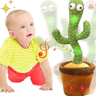 Veilleuse musicale bébé cactus dansant DancingDreamer™