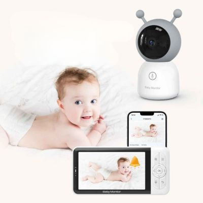 babyphone camera moniteur bebe wifi surveillance 2 en 1