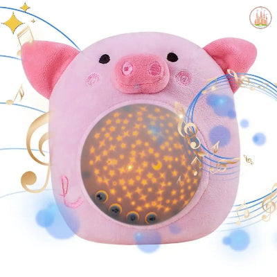 bruit blanc bébé cochon  peluche musicale