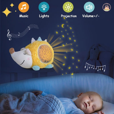 bruit blanc peluche hérisson pour enfants endormi