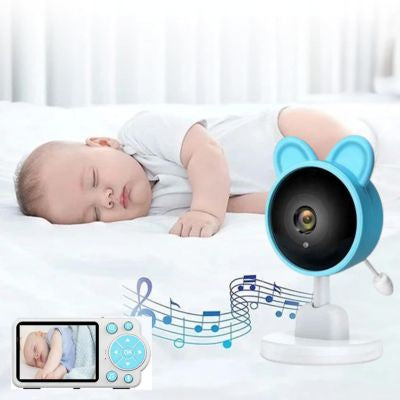 camera bebe vision nocturne IR 6 berceuses intégrées