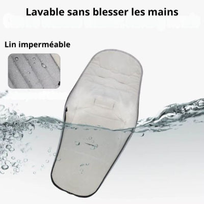 chancelière bébé cocon douillet gris entretien