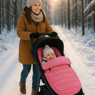 chancelière bébé cocon douillet rose