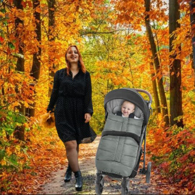 chancelière pour poussette sac de couchage gris pour sorties