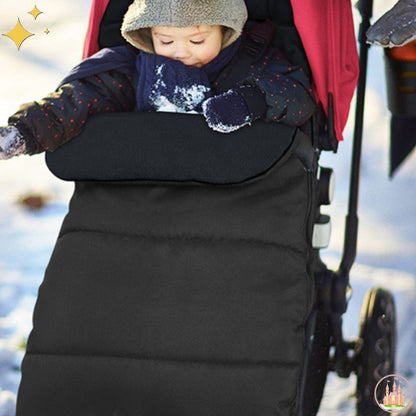 chancelière poussette bébé universelle noir 