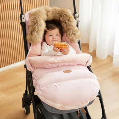 chancelière tissu imperméable rose clair cocon douillet