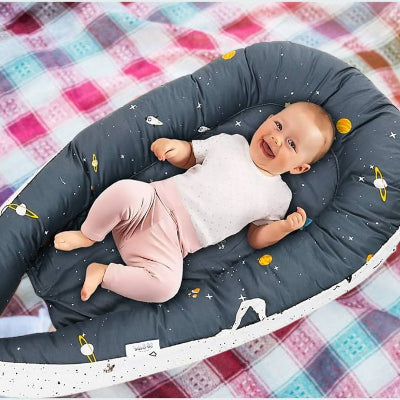 cocon bebe espace double face lit d'appoint