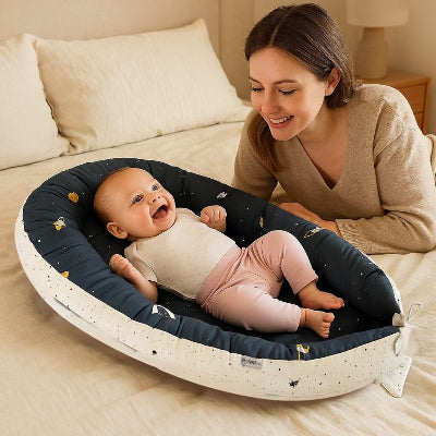 cocon bebe espace double face mieux dormir