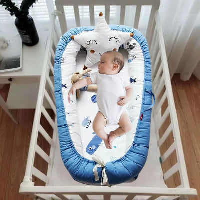 cocon pour bebe bleu océan nuits rassurantes