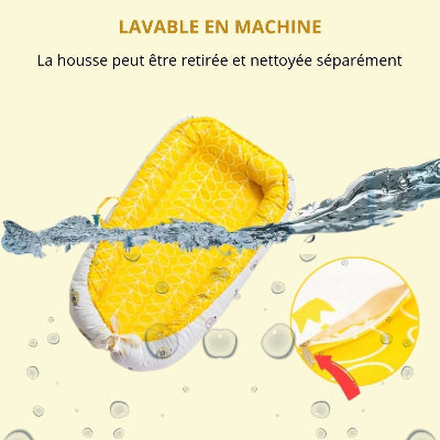 cocon pour bebe jaune d'œuf entretien