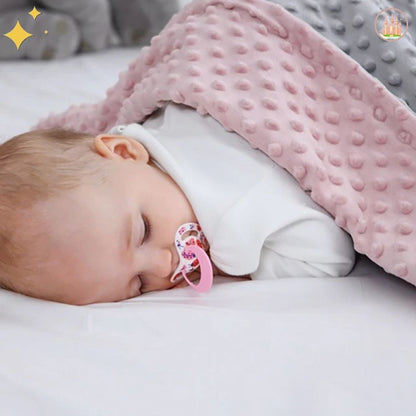 couverture d'emmaillotage Blanket Pink Grey