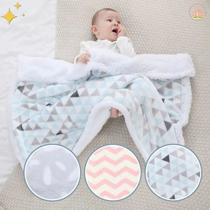 couverture douce en polaire pour bebe