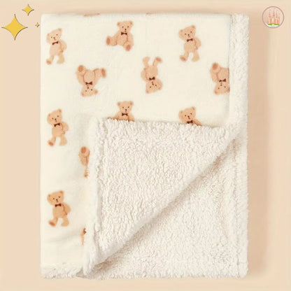 couverture beige pour enfant
