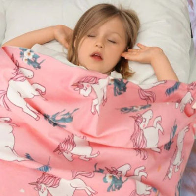 couverture bébé rêve de licorne réveil tranquille