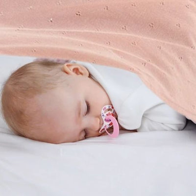 couverture bébé tricot nid de rêves  rose