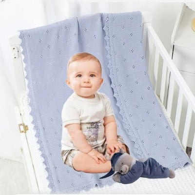 couverture bébé tricot nid de rêves  tapis de jeux